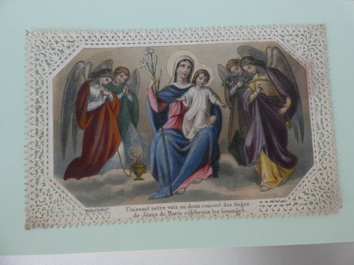 Image pieuse canivet dentelle