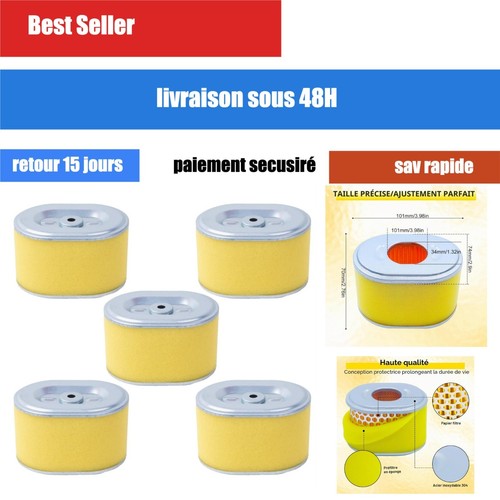 Filtre air tondeuse - air, 5