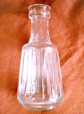 ART DECO CARAFE EN VERRE CANNELÉ PARFAIT ETAT LIVRÉ A DOMICILE EN 48H COLISSIMO.