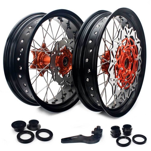 Roues jantes supermotard - 17",