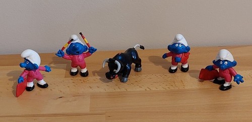Figurine schtroumpf set - schtroumpf, :