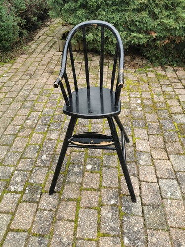 Chaise haute bois avec - en,