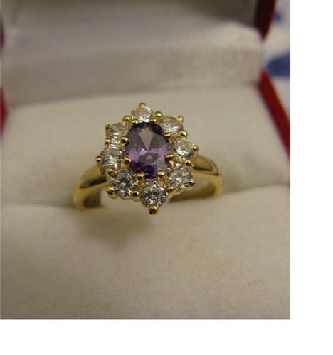 Bague t54 fleur 14mm - t54,