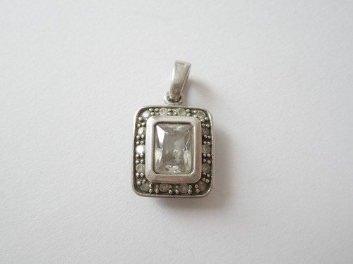 Pendentif 925 argent pierres - pendentif,