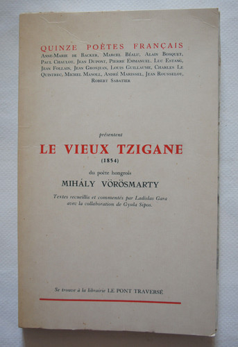 Vieux tzigane m - tzigane.,