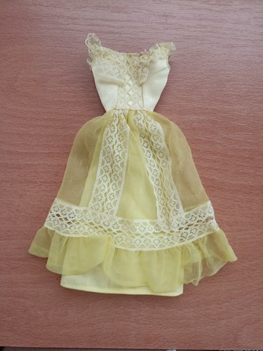 Barbie robe jaune - barbie,