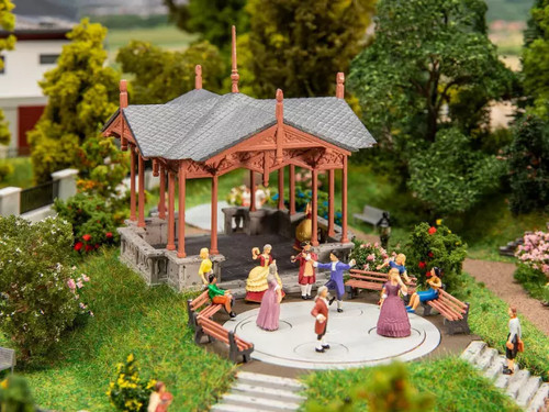 Faller kiosque musique avec - faller,