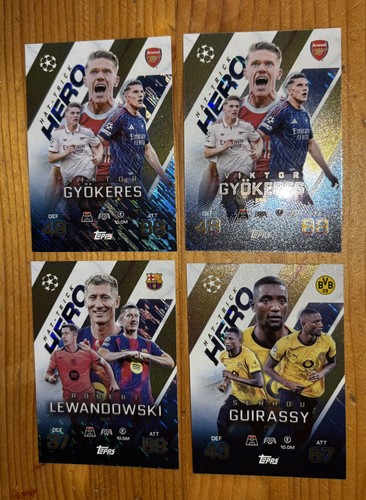 Lot cartes topps - de, 4