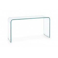Table Console Contribution Couloir Gain de Place Iris Verre