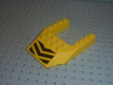 Lego Wedge Yellow + Stickers 6