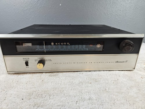 Scott stereomaster 315 - scott, tuner