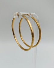 Boucles oreilles plaque or - plaque,