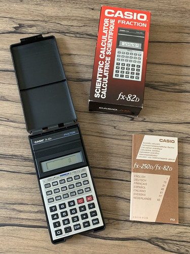 Calculatrice casio 82d - casio, fx-82d