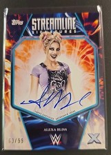 /99 Alexa Bliss Auto Topps Wwe