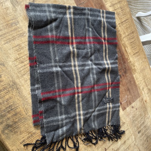 écharpe burberry noire - noire, à