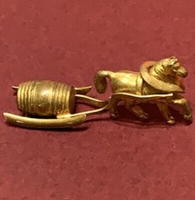 MINIATURE CHEVAL , ATTELAGE