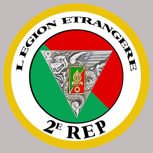 Foreign legion sticker - foreign, 2nd