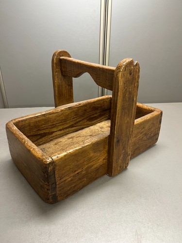 Grand panier bois art - panier, bois.