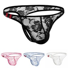 Sous vêtement homme dentelle