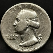 WASHINGTON QUARTER DOLLAR 1944