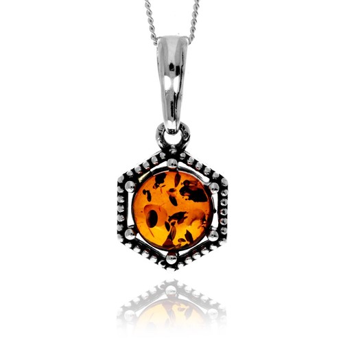 925 argent sterling ambre - argent, &
