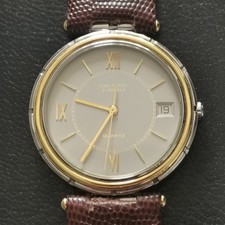 VAN CLEEF & ARPELS MONTRE UNISEXE. ACIER ET OR