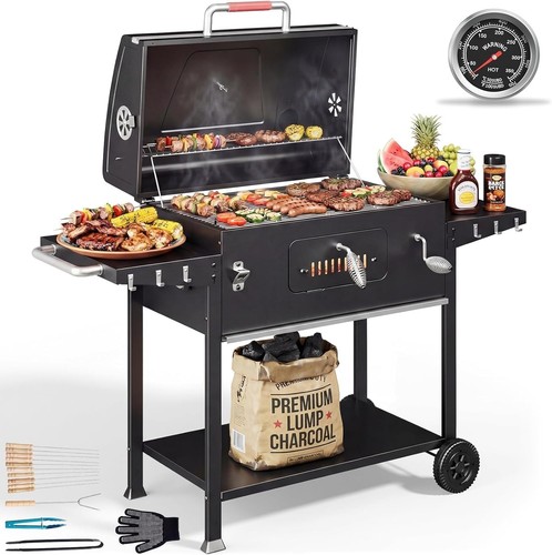 Barbecue charbon bois - charbon, xxl