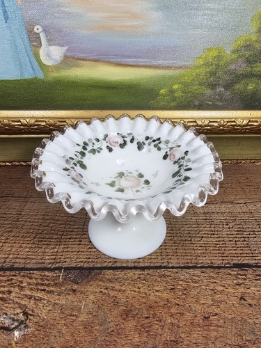 Vtg fenton silver - fenton, crest