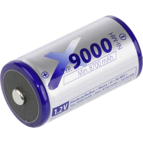 Xcell pile rechargeable lr20 - xcell,