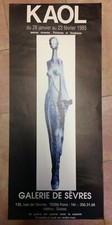 KAOL (SCULPTURE) 1985 AFFICHE