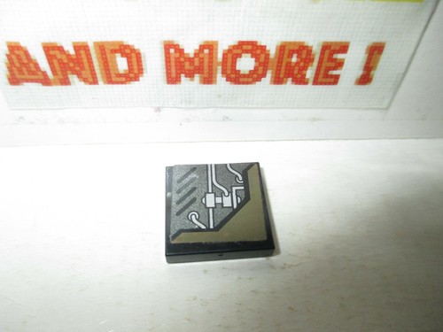Lego tile decorated 2x2 - 1x,
