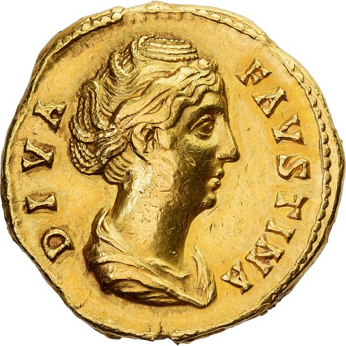 Roman empire diva faustina i - diva,