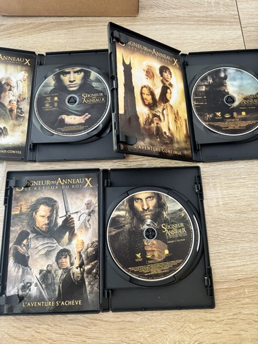 Lot dvd trilogie le - trilogie,