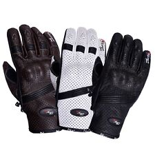 Moto Gants Cuir Imperméable Thermique Hiver Été Ventilé Hommes
