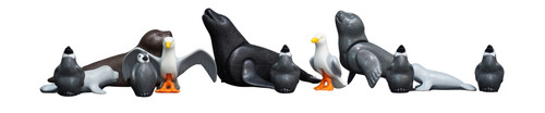 Playmobil plage mer animaux