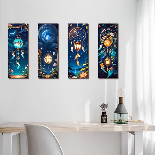 Lot tableau bois - 4,