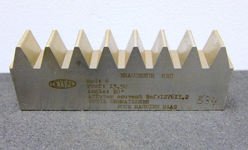 Deltal planer comb rack cutter - planer,