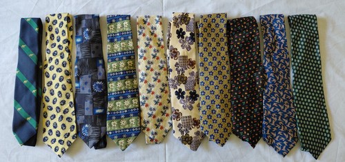Lot jolies cravates - 10,