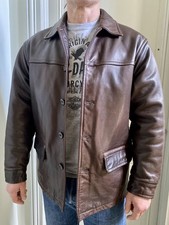 Veste Cuir Chevignon Vintage -