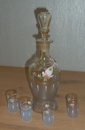 Carafe liqueur émaillée - à,