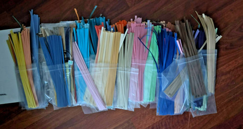 Large lot quilling strips - large, of