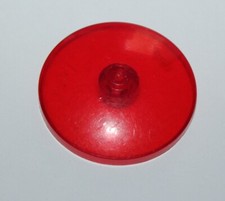 Lego Trans Red Round Dish 4 x