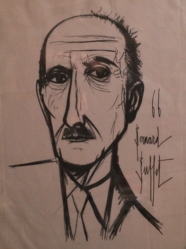 Gravure bernard buffet - de,