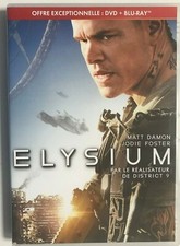 Elysium / Matt Damon DVD + Blu-Ray