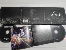 INDOCHINE autographe NICOLA SIRKIS cds digipack BLACK CITY PARADE signé live