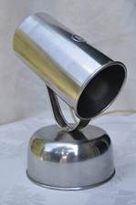 Lampe industrielle vintage pichet bol métal décoration chevet design artisanal