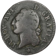 Monnaie, France, Louis XVI