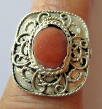 Ancienne Bague couleur argent
