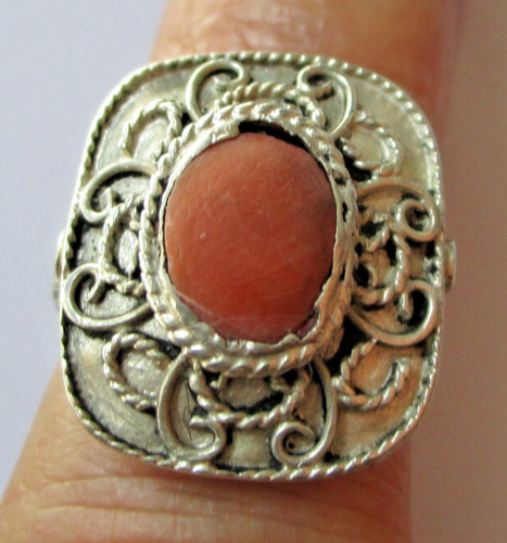 Ancienne bague couleur argent - ancienne,