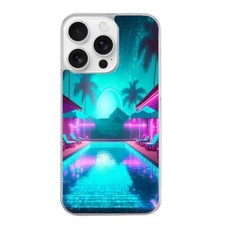 Coque pour Iphone 16 PRO hawaii piscine